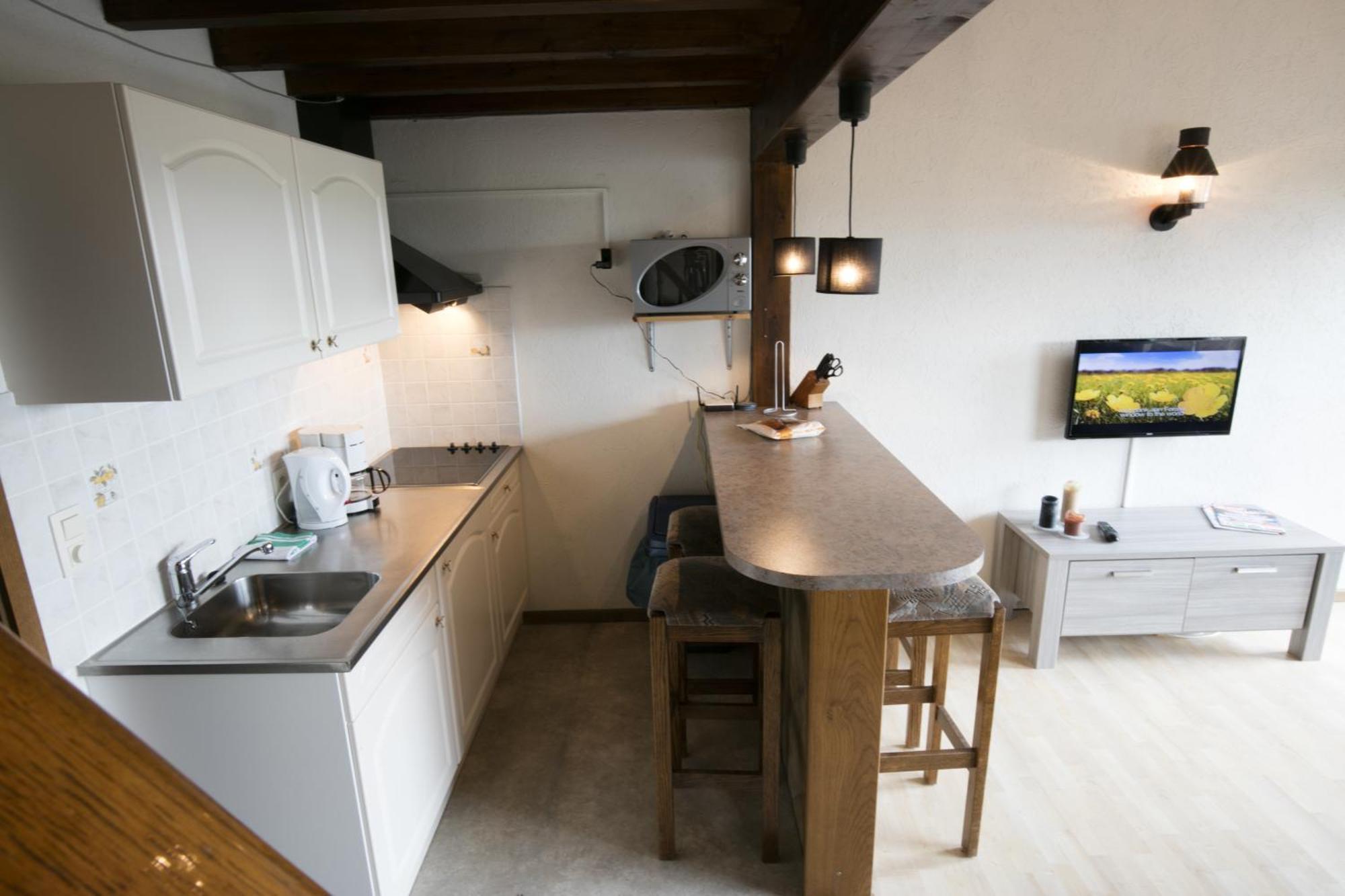 Appartement Am Hohenbusch Burg Reuland Værelse billede